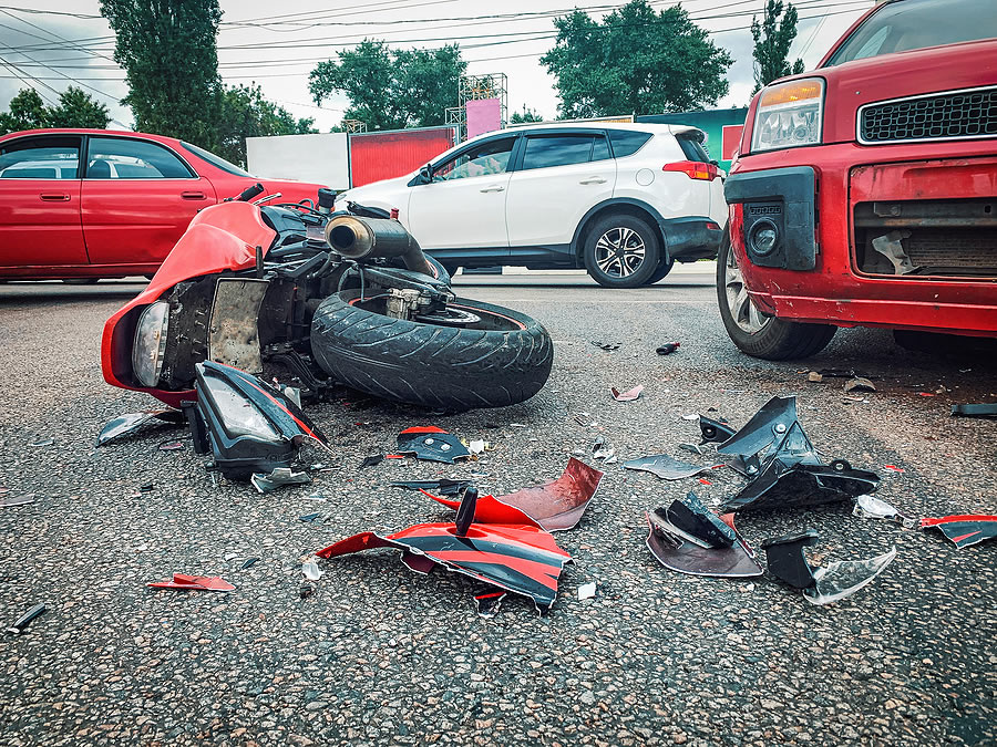 Passenger in Motorcycle Accident